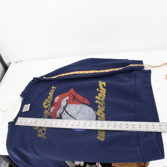 Vintage rolling stones aux abattoirs paris june 1976 sweatshirt womens large - Picture 11 of 12
